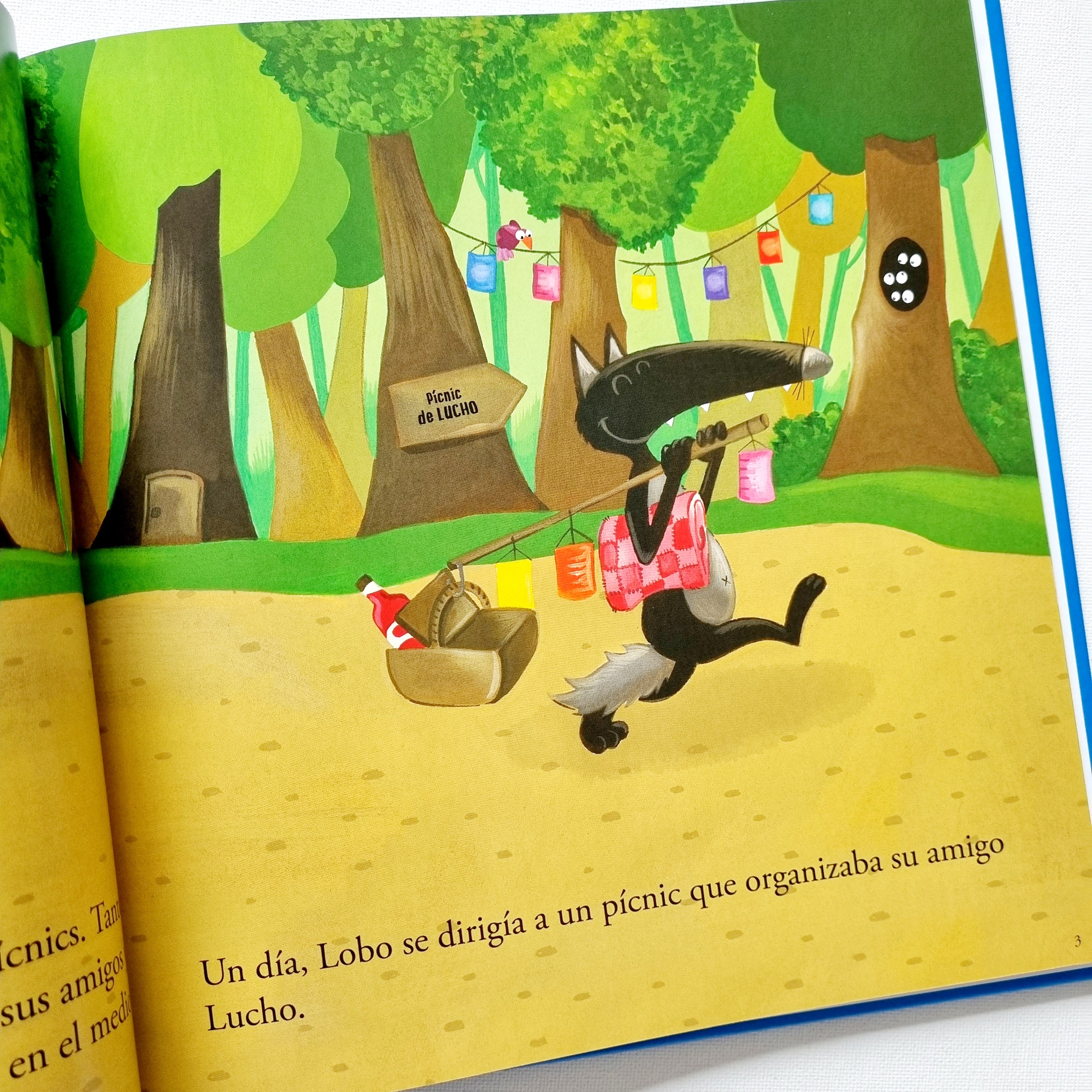 El lobo que hizo un amigo nuevo El lobo que hizo un amigo nuevo